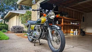 An update on my Vintage Honda CB500