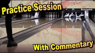 Bowling Practice Session With Commentary