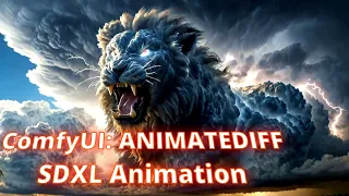 Comfyui Tutorial: Creating Animation with Animatediff and SDXL #comfyui #stablediffusion #sdxlturbo