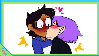 Luz & Amity Have Their FIRST KISS | The Owl House Comic Dub