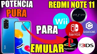 REDMI NOTE 11 ¿Que tan bien EMULA? Switch 3ds PS2 GameCube Wii PSP.