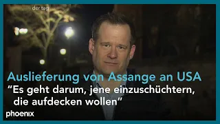 Mika Beuster (Deutscher Journalistenverband) zur Auslieferung von Julian Assange an die USA