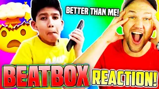 BEST KID BEATBOXER?! Himo | 9 Year Old Prodigy BEATBOX REACTION! 😮