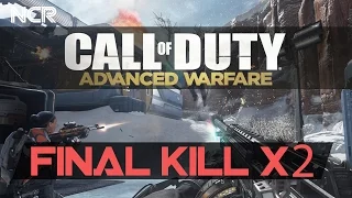 Call of Duty: Advanced Warfare - Multiplayer Gameplay + Epic Final Kill x2!