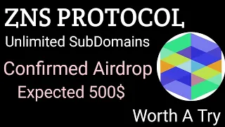 Zns Protocol : Airdrop like #ENS & #SpaceID | ZNS zksync Name service Complete Details | GmAdvice