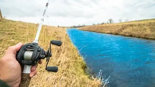 ROADSIDE CANAL Fishing!!! (Pond Hopping Challenge)