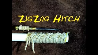 Zig Zag Hitching a Form of Ringbolt Hitching - How to Instructions - Easy to Follow