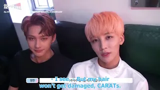 Seventeen jun and Jeonghan 세븐틴 준 정한 junhan