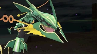 Pokemon Omega Ruby - Mega Rayquaza, Zinnia & Deoxys (Delta Episode Ending)