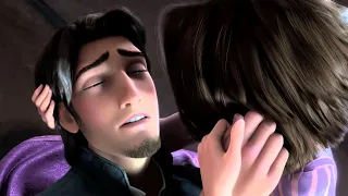 ►Tangled - FLYNN Rider Cuts Rapunzel Hair | DISNEY'S TANGLED ENDING 4K HD