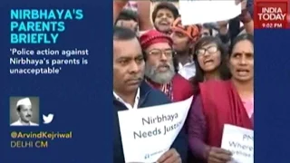 Justice For Nirbhaya: Cops Detain Nirbhaya's Parents
