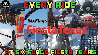 Every Ride At Six Flags Fiesta Texas (2020)