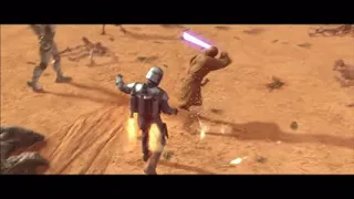 Jango Fett’s death scene edited