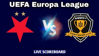 Slavia Praha vs Dnipro-1 | UEFA Europa League Live Scoreboard