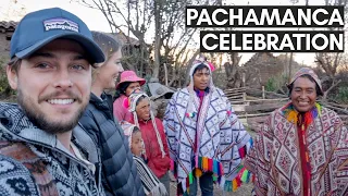 PACHAMANCA CELEBRATION IN REMOTE PERUVIAN VILLAGE 🇵🇪 TRAVEL PERU