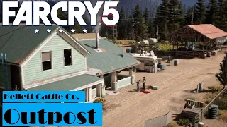 Far Cry 5 - Outpost takedown - Kellett Cattle Co. - Undetected