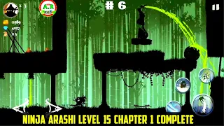 Ninja Arashi level 15 Chapter 1 complete