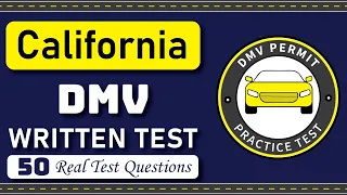 California DMV Written Test 2023 ( 50 REAL TEST Questions and Answers )