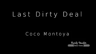 Last Dirty Deal - Coco Montoya  - Bass Cover