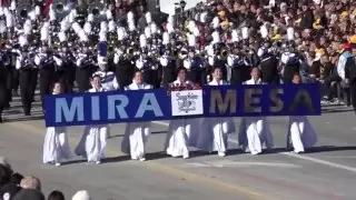 Mira Mesa HS Sapphire Sound - 2016 Pasadena Rose Parade