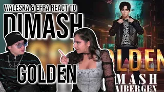 Waleska & Efra react to Dimash - GOLDEN Official Video | REVIEW/REACTION