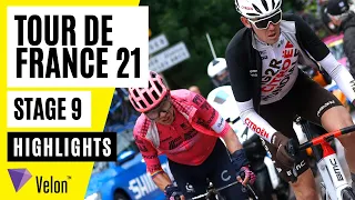 Tour de France 2021: Stage 9 Race Highlights