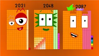 Numberblocks Yearblocks 2020-2100 with voices