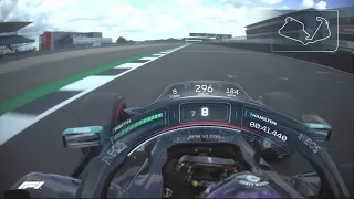 F1 2020 Lewis Hamilton's Pole Lap Onboard | British Grand Prix | With Telemetry