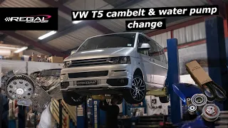 VW T5 Cambelt Kit & Water Pump Change