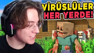 Virüslü Minecraft | Parazit Sürekli Yayılıyor!?!