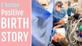 EMERGENCY C SECTION Birth Story | Positive Experience