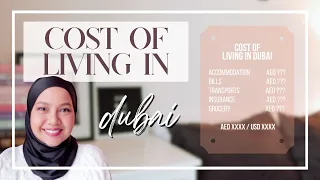 COST OF LIVING IN DUBAI 2024 | updated monthly expenses in Dubai for a couple