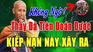 🔴Tin Mới! Bất Ngờ Thầy Thích Minh Tuệ Đã Tiên Đoán Được Kiếp Nạn Này Sẽ Xảy Ra ? - Xin Cầu Nguyện