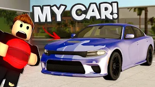 I Bought My Real Car in Roblox & Raced it! (Driving Empire)