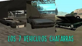 Todos los VEHÍCULOS CHATARRA de GTA San Andreas