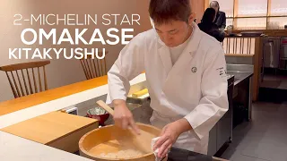 Amazing 20-Course Michelin Starred Omakase From Kitakyushu - Nikaku * Vlog | Food |
