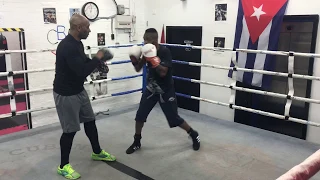 Boxing Training, Pad Work, Cuban Boxing Academy