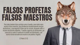 Estudio Bíblico | Falsos profetas y falsos maestros - REFLEXIÓN.