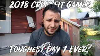 2018 CrossFit Games: HARDEST DAY 1 EVER?