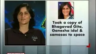 We are privileged to live on planet Earth, says Sunita Williams