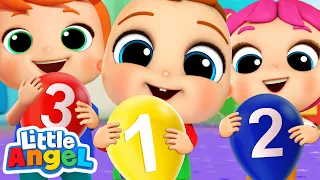 Learning the Numbers | Little Angel Kids Songs & Nursery Rhymes