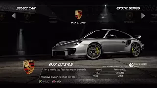 NFS HP RACER EXOTIC SERIES Porsche 911 GT2 RS