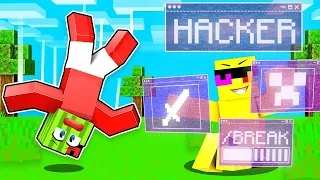 Using TIME FREEZE HACKS To Prank My Friend In Minecraft