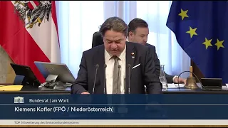 Klemens Kofler - Nationales Emissionszertifikatehandelsgesetz - 29.5.2024