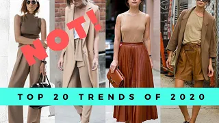 THE TOP 20 TRENDS OF 2020 💁 NOT!!!!