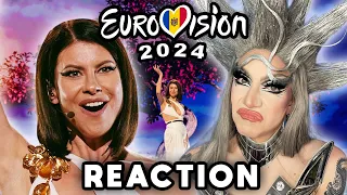 Natalia Barbu - In the Middle (LIVE) | Moldova 🇲🇩 | Reacting to Eurovision 2024