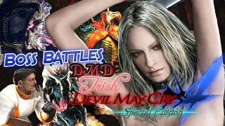 Trish vs DMD Echidna, Agnus, Dragon and Berial [BYE DMC4SE] Dante Must Die