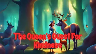 The Queen's Quest for Kindness | English moral story for kids | Doodle Dazzle