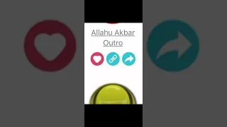 Allahu akbar 😂 best outro ever😂#shorts#allahuakbar#