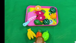 toys for kids cutting vegetables